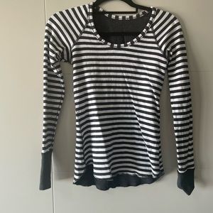 Striped Lululemon Shirt size 6